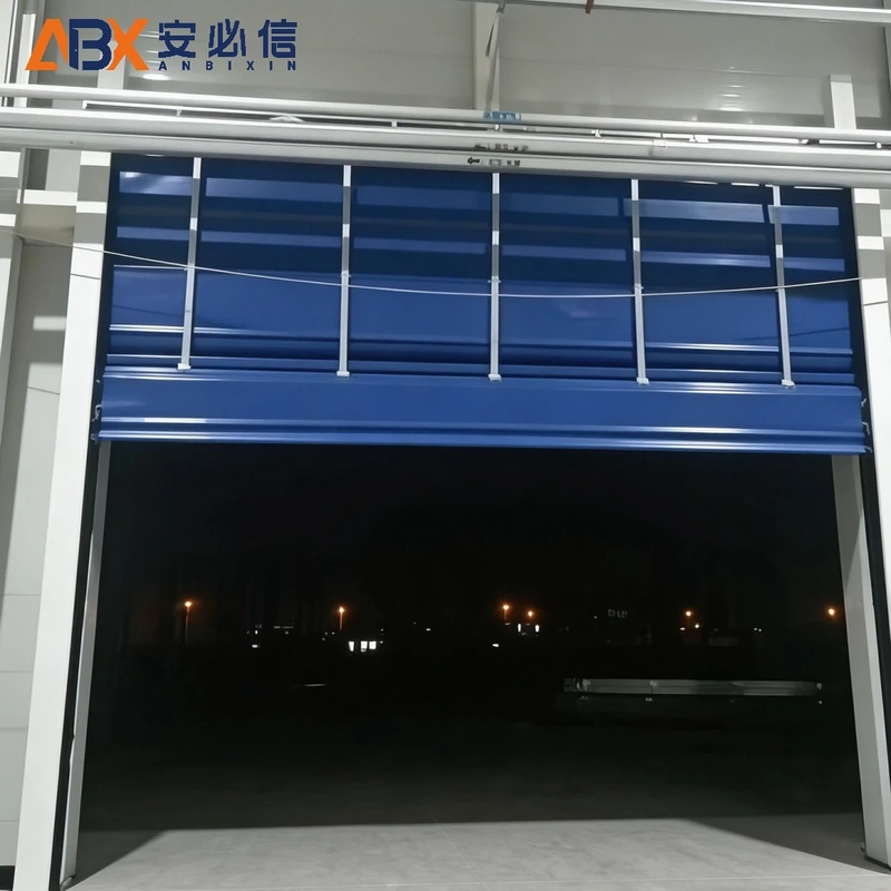 中山市软帘堆积门